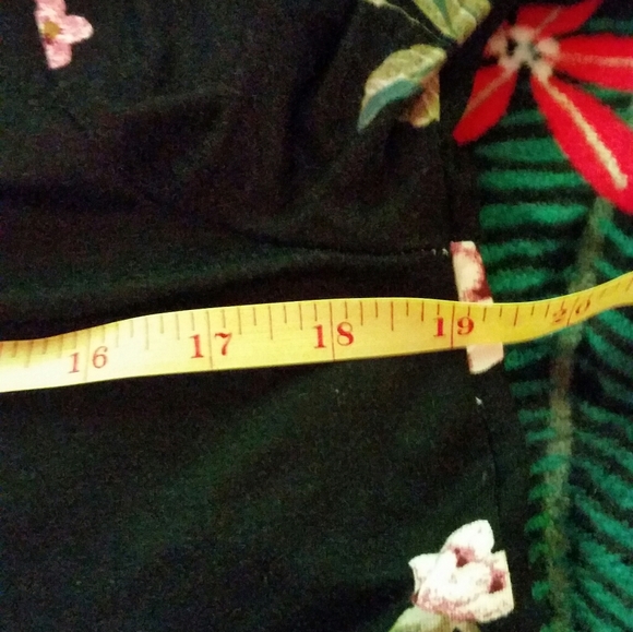 Oddy Black Floral Long Sleeve Maxi Dress w Pockets - Picture 7 of 9